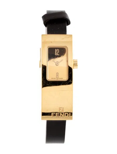 Pre-owned Fendi 3300l Watch In Multicolor