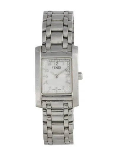 Pre-owned Fendi 7000 Series Watch, 21mm In Multicolor
