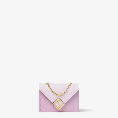 Fendi Card Case With Chain  V.king/c In Anemonevlt