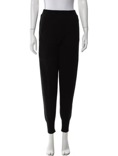 Pre-owned Fendi Cashmere Sweatpants In Black