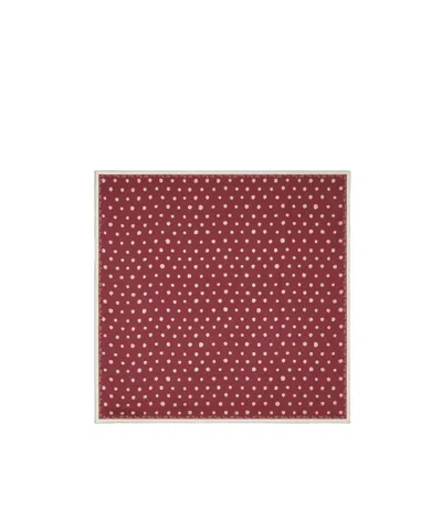 Fendi Falena Dots Scarf In Burgundy