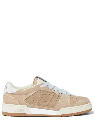 Fendi Match Logo-patch Sneaker In Multi