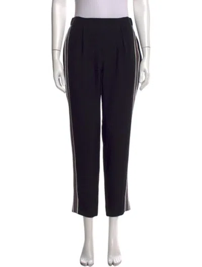 Pre-owned Fendi Straight Leg Pants In Black