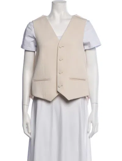 Pre-owned Fendi Vest W/ Tags In Neutrals