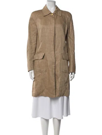 Pre-owned Fendi Vintage 1990's Coat In Neutrals