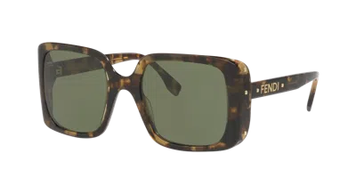 Fendi Woman Sunglass  Frame Fe40240i In Brown