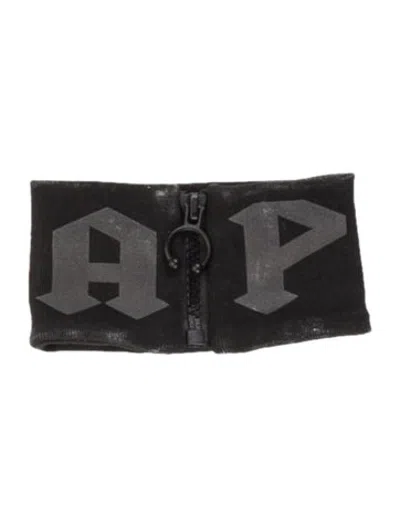 Pre-owned Fenty X Puma Graphic Print Bandeau In Black