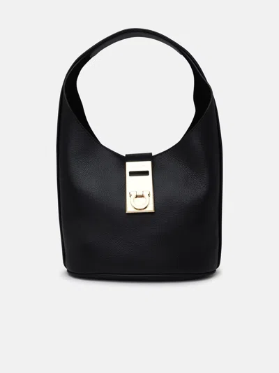 Ferragamo Black Leather Bag