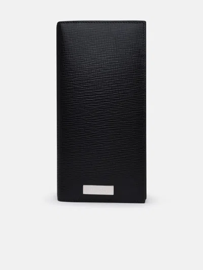 Ferragamo Black Leather Wallet