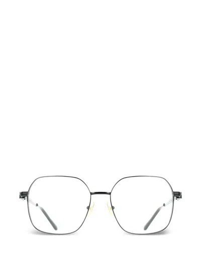 Ferragamo Eyewear Square-frame Glasses In Silver