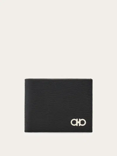 Ferragamo Gancini Wallet In Black