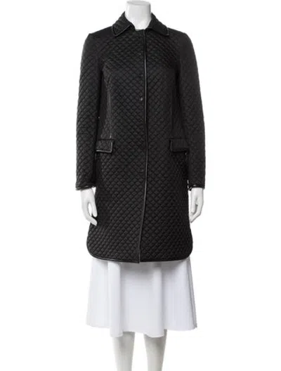 Pre-owned Ferragamo Jacket In Black