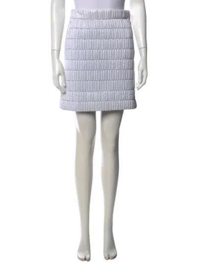 Pre-owned Ferragamo Mini Skirt In Multicolor