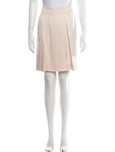 Pre-owned Ferragamo Mini Skirt In Neutrals