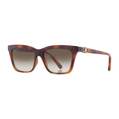 Ferragamo Sf1027s Mini Sunglasses With Grey Gradient Lenses In Multi