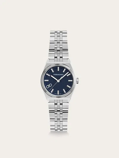 Ferragamo Vega New Watch In Blue