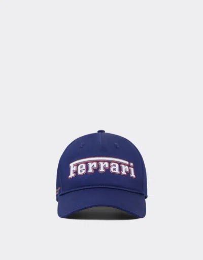 Ferrari Baseball Cap For The 2026 Silverstone Gp In Blue