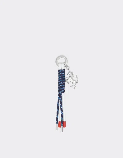 Ferrari Keyring For The 2026 Silverstone Gp In Blue