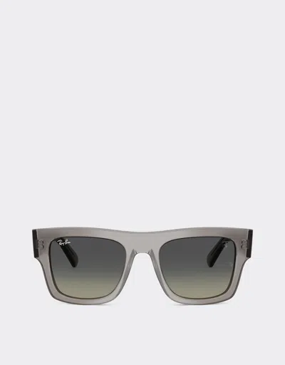 Ferrari Ray-ban For Scuderia  Rb2217m In Transparent Grey Acetate With Gradient Grey Lenses In Ingrid