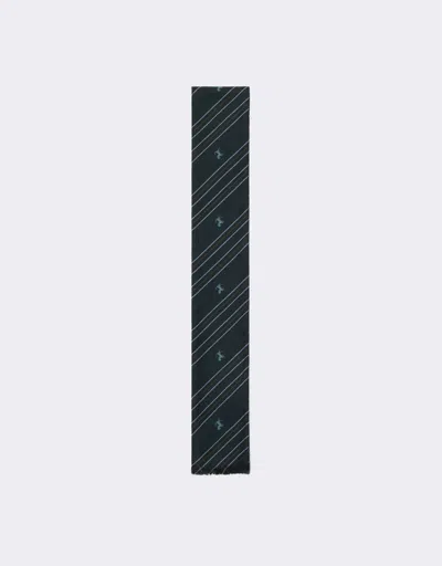Ferrari Shelley In Cotton And Silk Twill