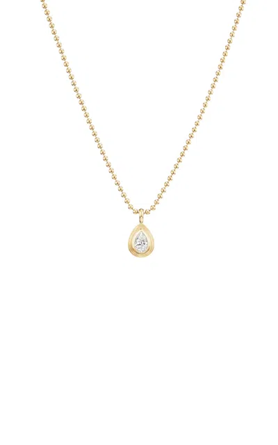 Fiametta 14k Yellow Gold Diamond And Emerald Necklace