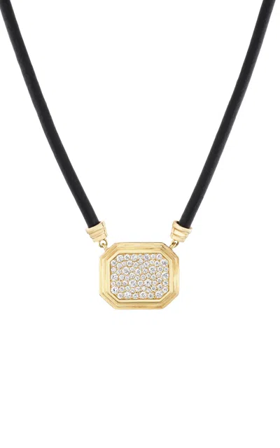 Fiametta 14k Yellow Gold Diamond Necklace