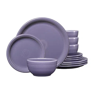 Fiesta Bistro Coupe 12-pc. Dinnerware Set In Blue