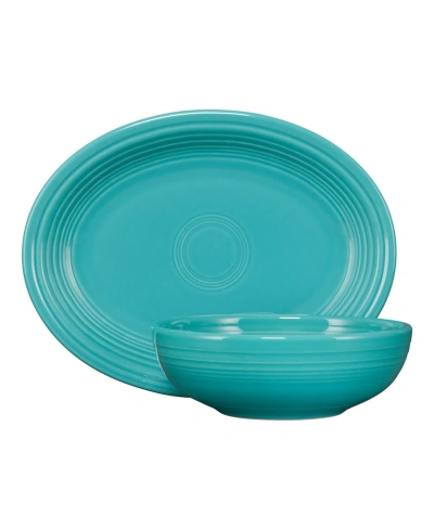 Fiesta Serve Set 2 Piece In Green