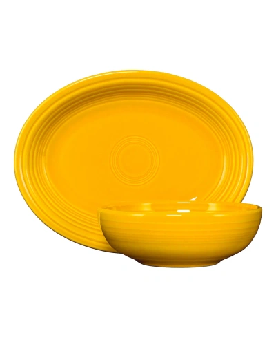 Fiesta Serve Set 2 Piece In Daffodil