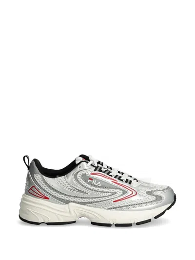 Fila Actix Retro Logo-deatil Paneled Sneakers In White