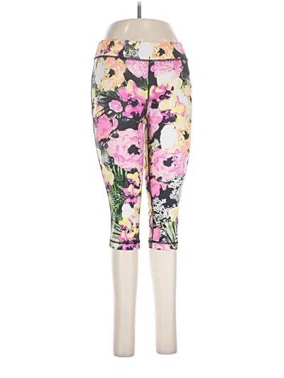 Pre-owned Fila Sport Leggings In Pink