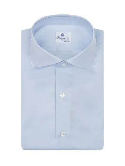 Finamore 1925 Eduardo Z Tondo T-shirt In Azzurro