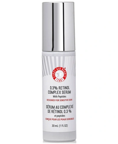 First Aid Beauty 0.3% Retinol Complex Serum With Peptides, 1 Oz. In White