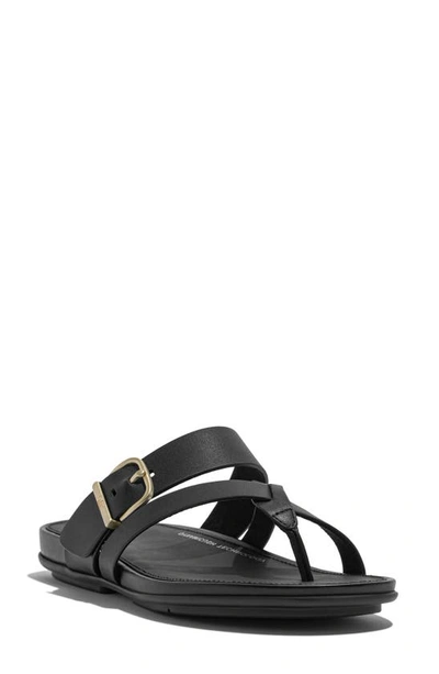 Fitflop Gracie Slide Sandal In Black