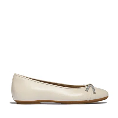 Fitflop Women's Delicato Glitz Bow Ballerina In Multi