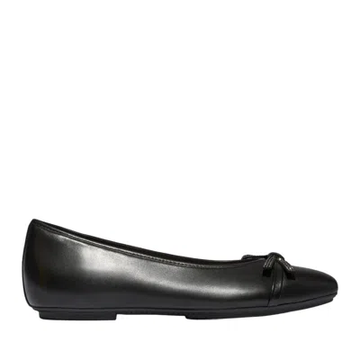 Fitflop Women's Delicato Glitz-bow Leather Ballet Flats In Multi
