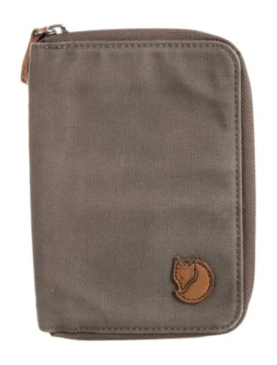 Pre-owned Fjall Raven Leather Wallet In Black