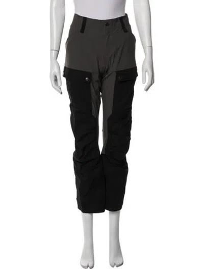 Pre-owned Fjall Raven Straight Leg Pants In Black