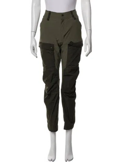 Pre-owned Fjall Raven Straight Leg Pants In Green