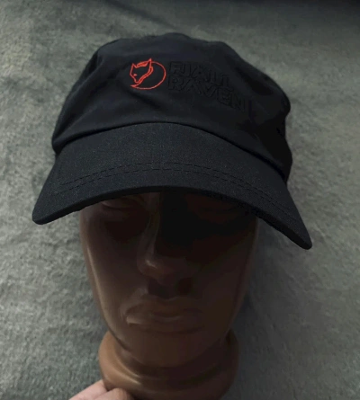 Pre-owned Fjallraven X Outdoor Life Hype Gorpcore Fjallraven Outdoor Life Y2k Warm Cap In Black