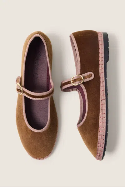 Flabelus Balthasar Mary Jane In Brown