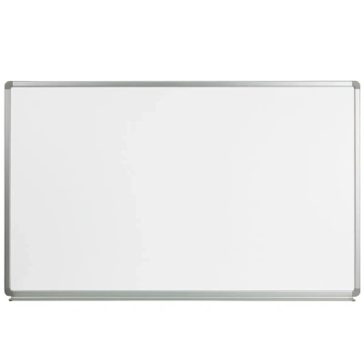 Flash Furniture 5' W X 3' H Magnetic Marker Board In White