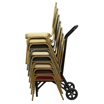 Flash Furniture Banquet Chair / Stack Chair Dolly In Red