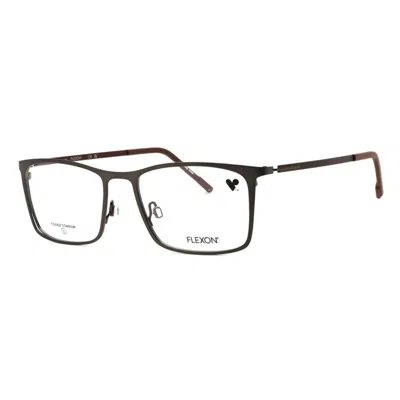 Flexon E1144 071 Matte Gunmetal Sepia 54mm In Black