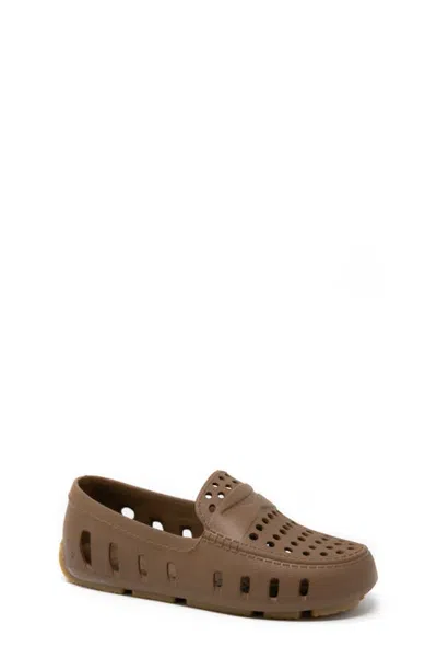 Floafers Kids' Prodigy Water Shoe In Driftwood Brown/ Gum