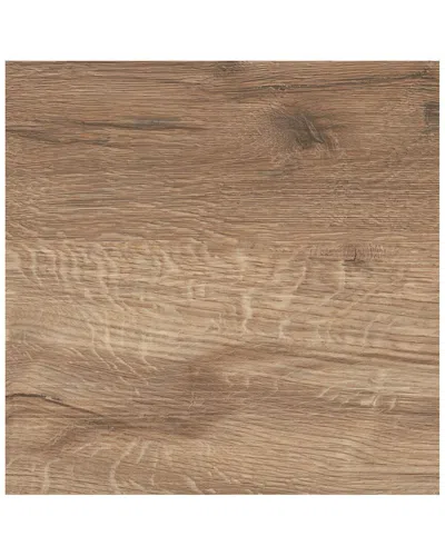 Floorpops Pickling Peel & Stick Floor Tiles In Brown