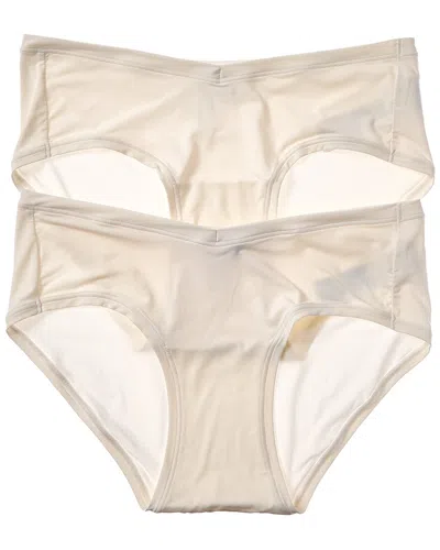 Florence By Mills 2pk Soft Girl Flex Hipster In White