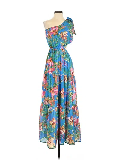 Pre-owned Flying Tomato Casual Dress In Blue
