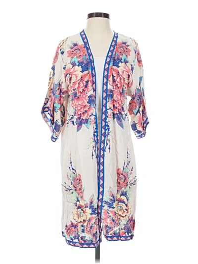 Pre-owned Flying Tomato Kimono In Ivory