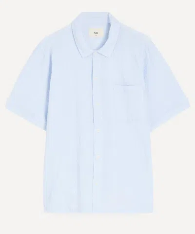Folk Mens Gabe Short-sleeve Shirt In Multi